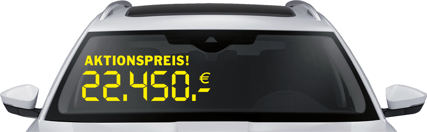 Digitalpreise mit Text "AKTIONSPREIS"