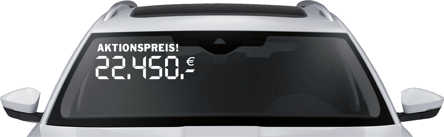 Digitalpreise mit Text "AKTIONSPREIS"
