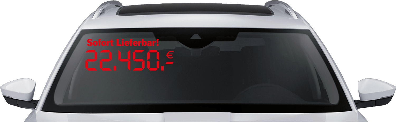 Digitalpreise mit Text "Sofort Lieferbar!"