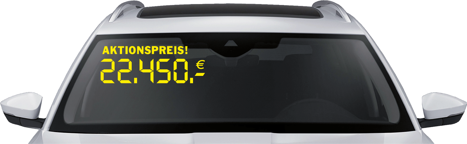 Digitalpreise mit Text "AKTIONSPREIS"