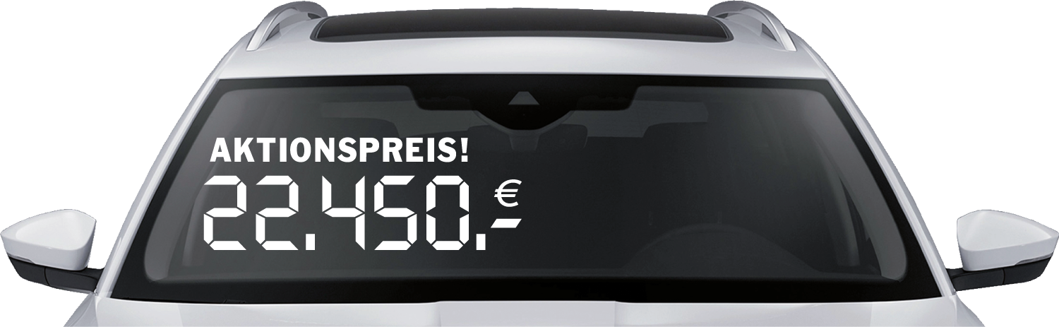 Digitalpreise mit Text "AKTIONSPREIS"