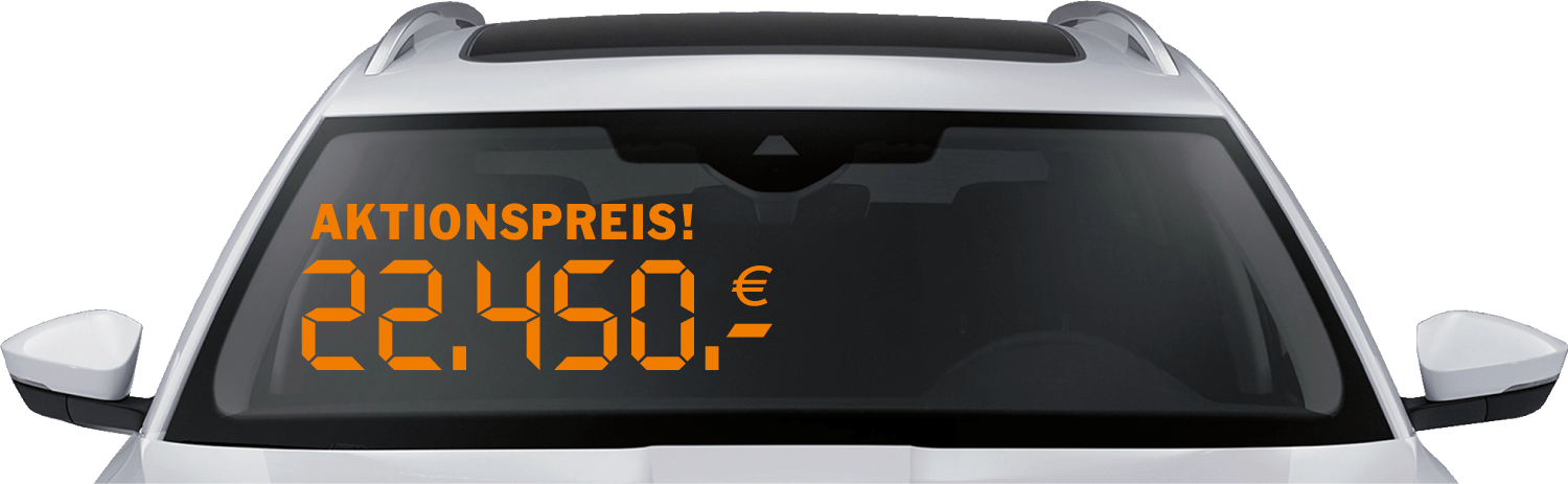 Digitalpreise mit Text "AKTIONSPREIS"